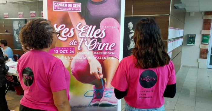 Octobre rose course contre le cancer Alençon