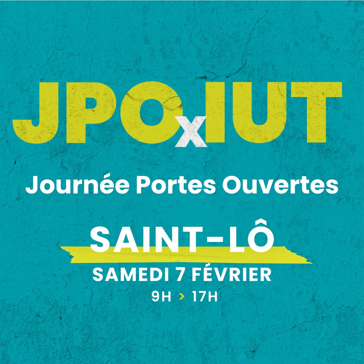 JPO IUT GON Saint-Lô