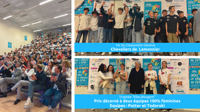 Trophée Course en cours IUT GON Génie Mécanique Productique