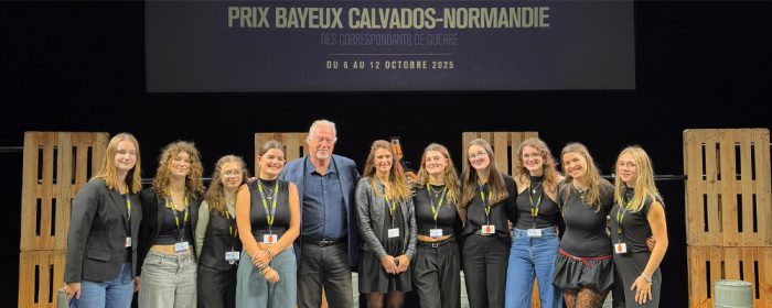Le Prix Bayeux correspondants de guerre vécu par nos étudiants InfoCom