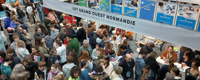 L&rsquo;IUT GON fait le plein de visiteurs au salon de l&rsquo;Etudiant