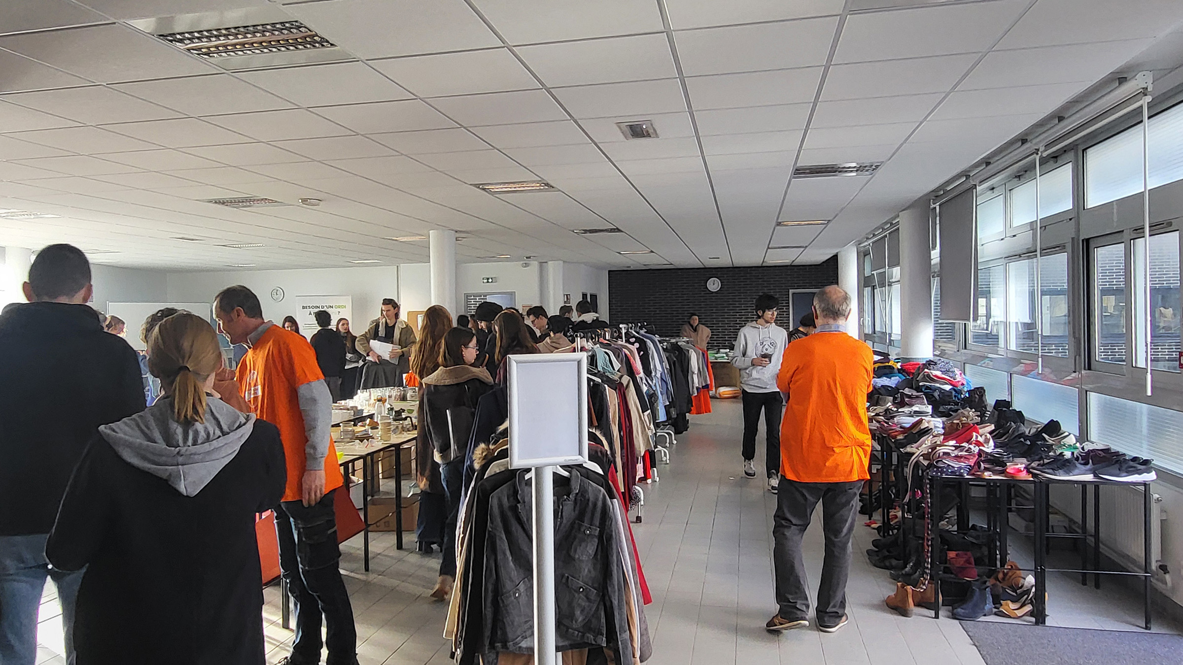 Braderie solidaire IUT GON