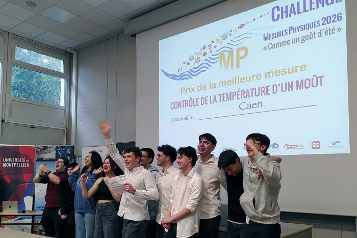 Vainqueur IUT GON Mesures Physiques Challenge