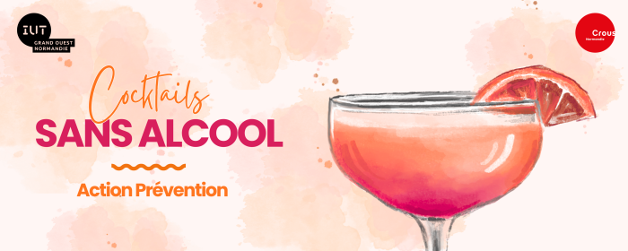 Un apéro d&rsquo;été… sans alcool ? L&rsquo;IUT relève le défi !