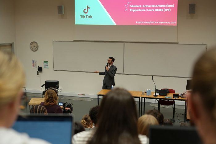 Commission parlementaire Communication Réseaux Sociaux IUT Grand Ouest Normandie